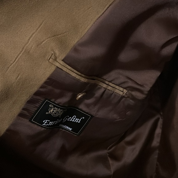 Polyester Tan Business Blazer - Picture 3 of 6